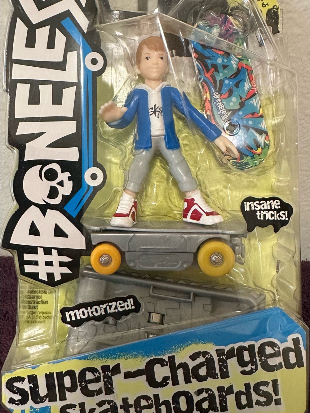 New Ryan Skater Figure & Motorized Super-Charged #Boneless Skateboard 2022